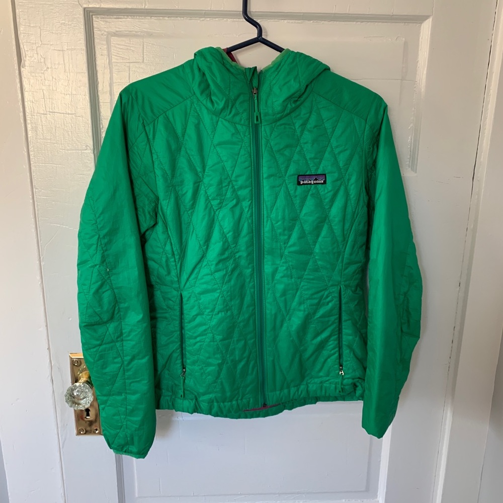 Patagonia Hooded Nano Puff Jacket (size small)